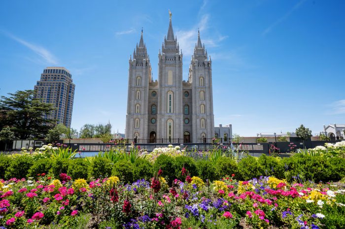 Temple Square in Salt Lake City